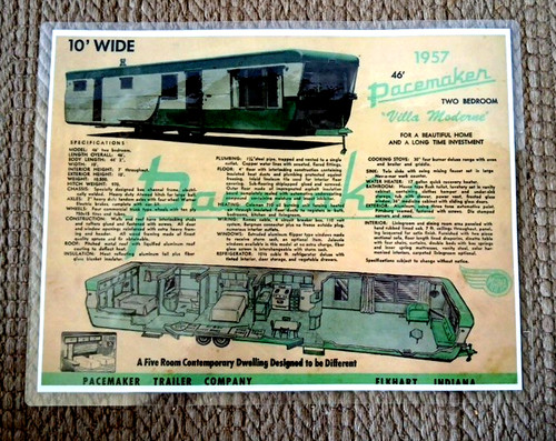 1957 pacemaker trailer - 1957,