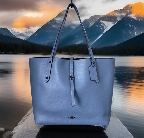 Coach denim pebbled - coach,