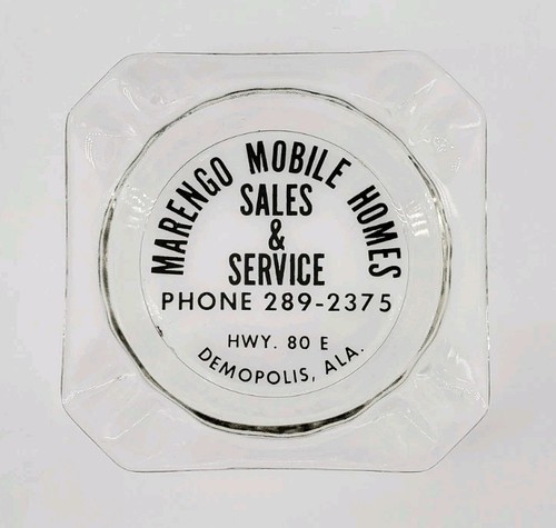 Vintage marketing ashtray - marketing,